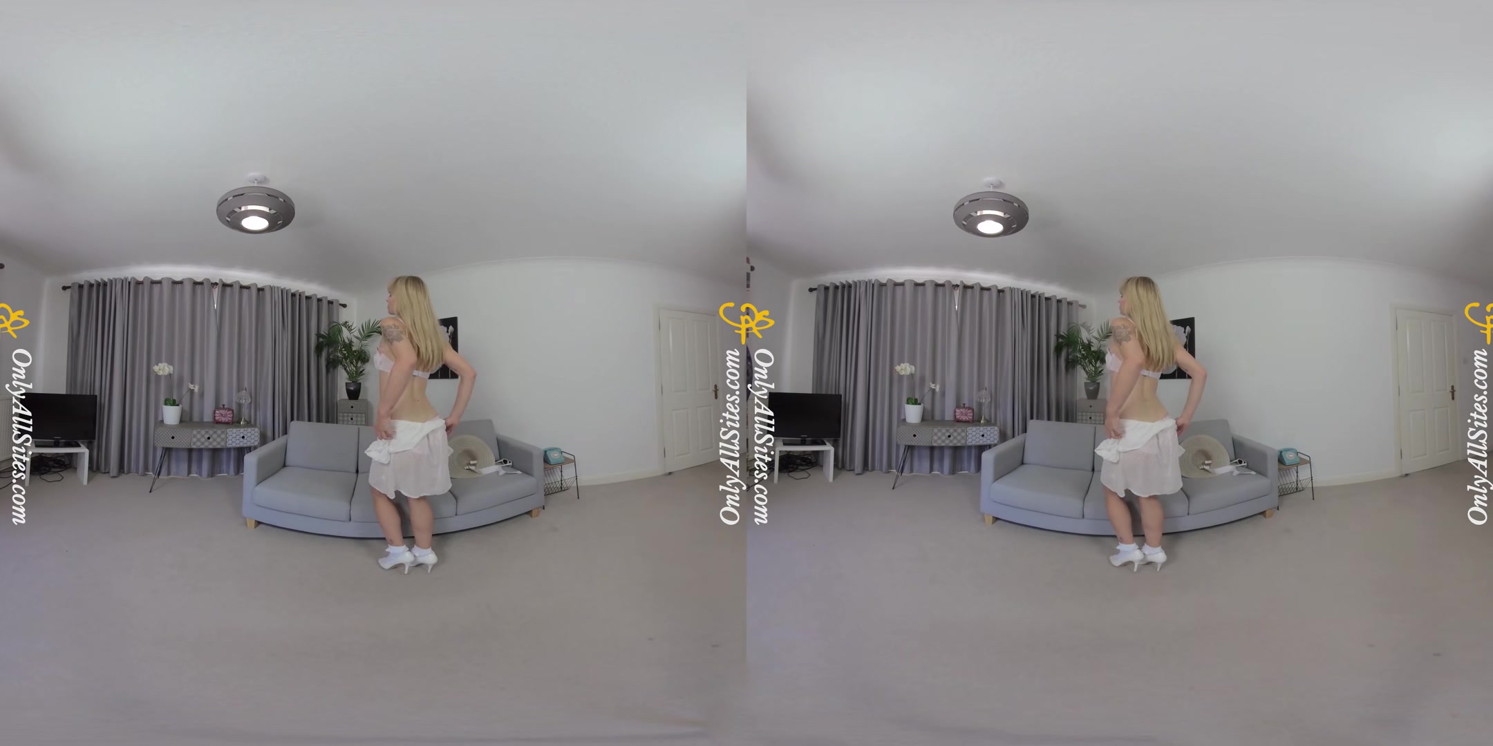 Pippa Doll - White Dress - OnlyTease
