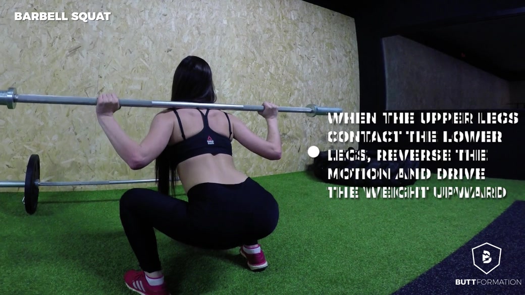 Anissa Kate Cassie Fire in Barbell workout - ButtFormation
