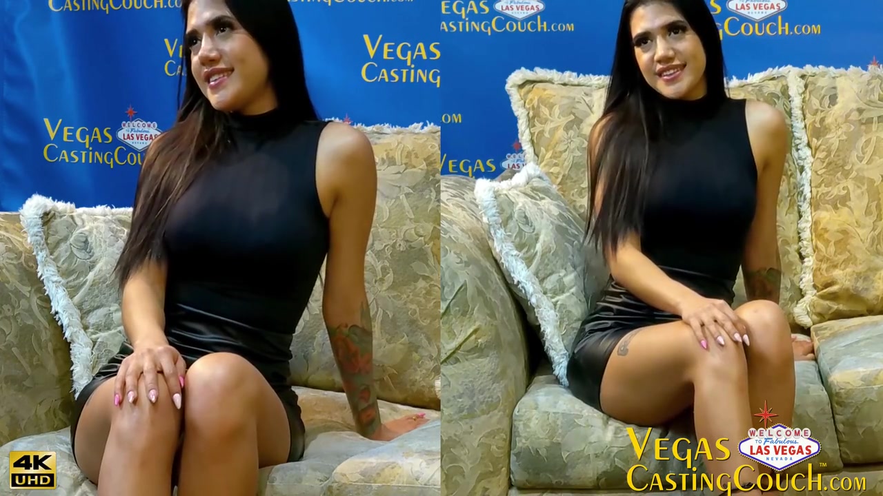 L A S And Alice Thunder - Very Cute Latina First Casting In Vegas - Pov Action - Reverse Cowgirl - More!