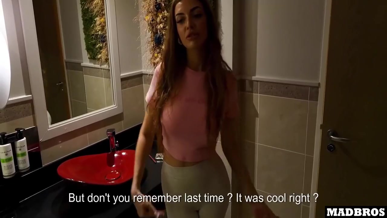 Mr Pover - Friends Belgian Stepsister Gets Fucked Hard Again In Public Restrooms !!!