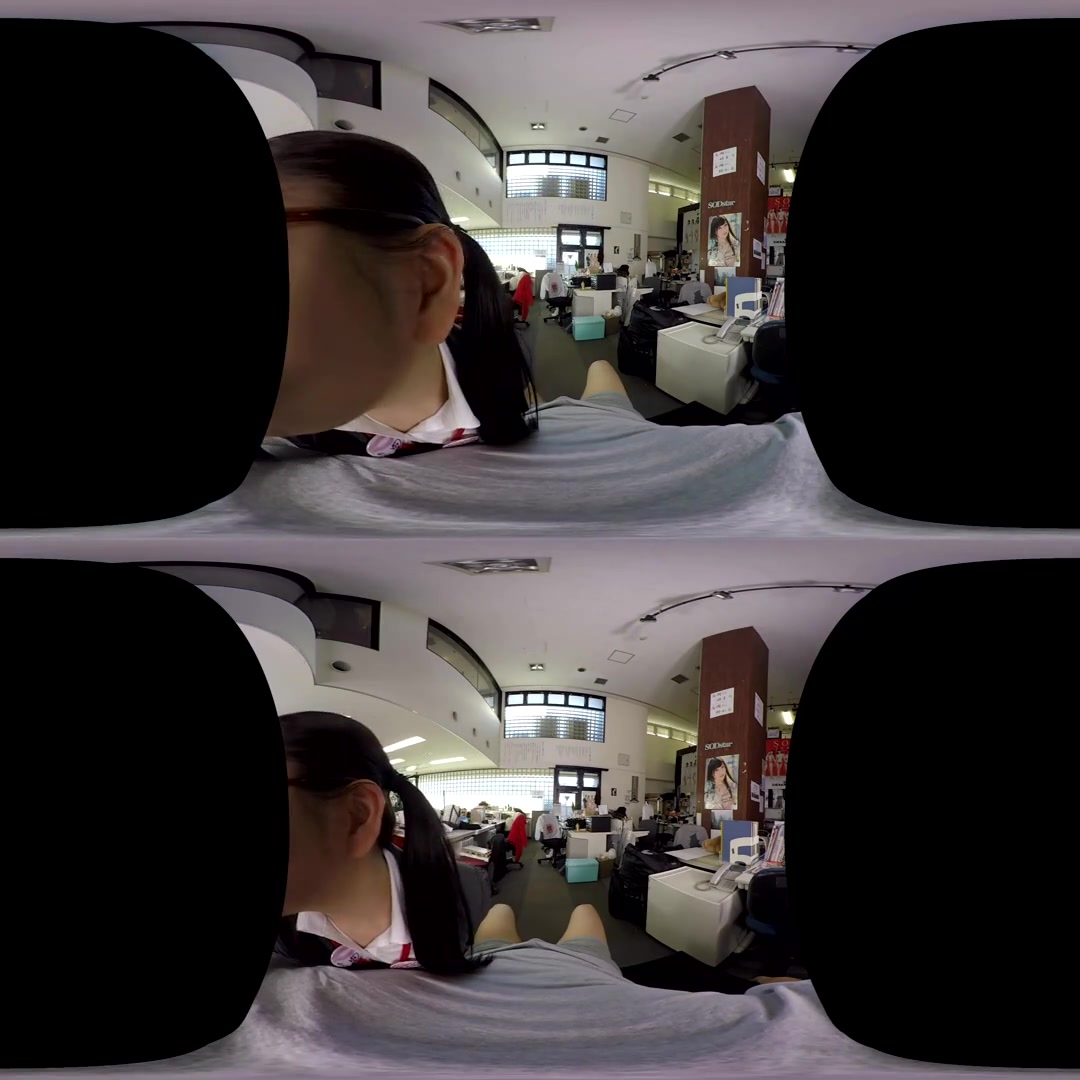 First VR Shoot with Kissing, Handjobs, and More! - Asian Uniform Office Blowjob