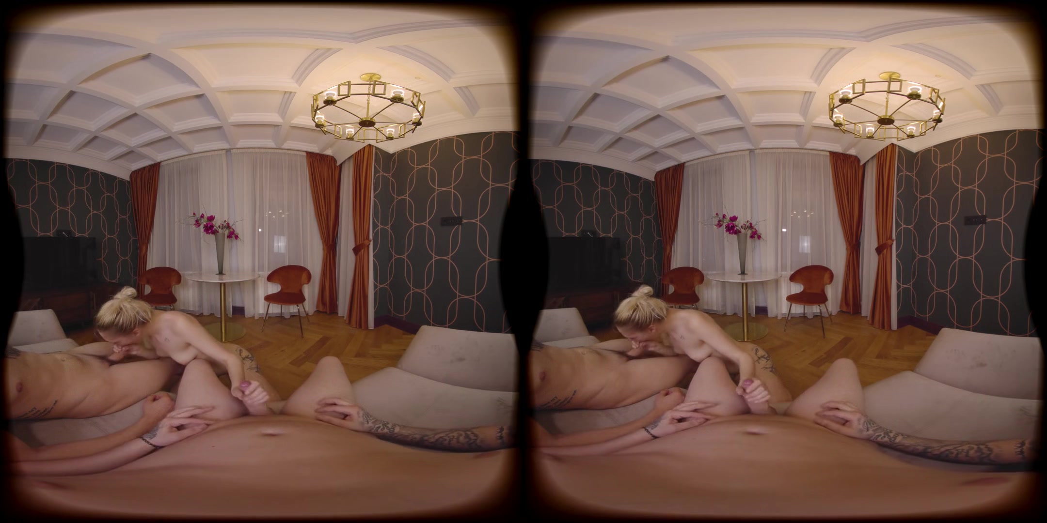Blondie Lux - Sensual Moments With Two Admirers