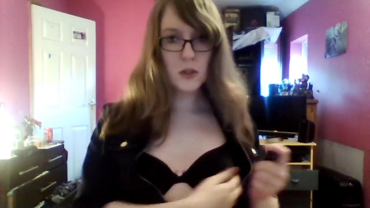 Sissy goes wild on and shows off slutty body