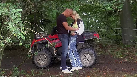 Carla Cox Riding A Quadand Peter Figus - Sex Movies Featuring Rebecca Lord