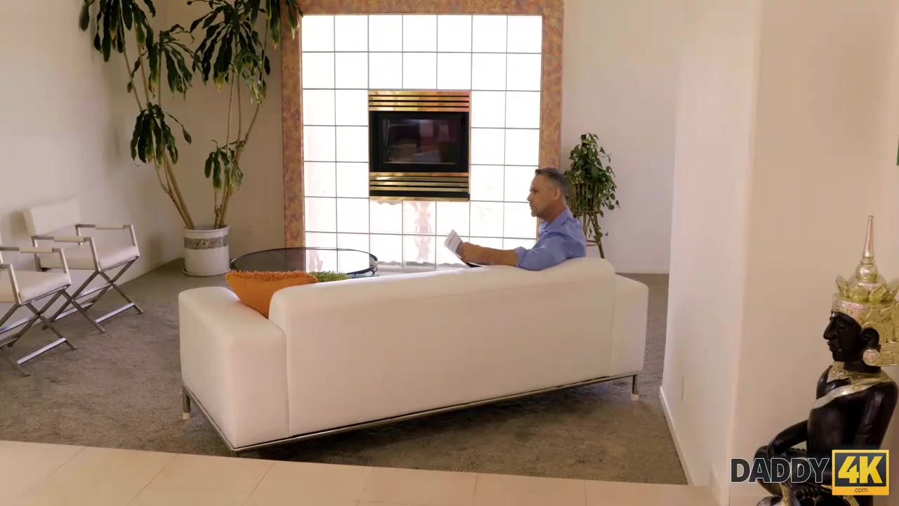 DADDY4K. Bad boyfriend doesnt know his chick has sex with his Step father