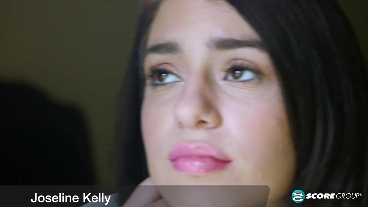 Joseline Kelly Takes Off Her Schoolgirl Uniform and Masturbates
