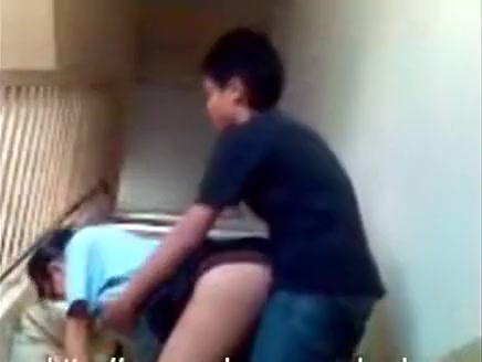 Asian student 18+ Doggystyle Quickie