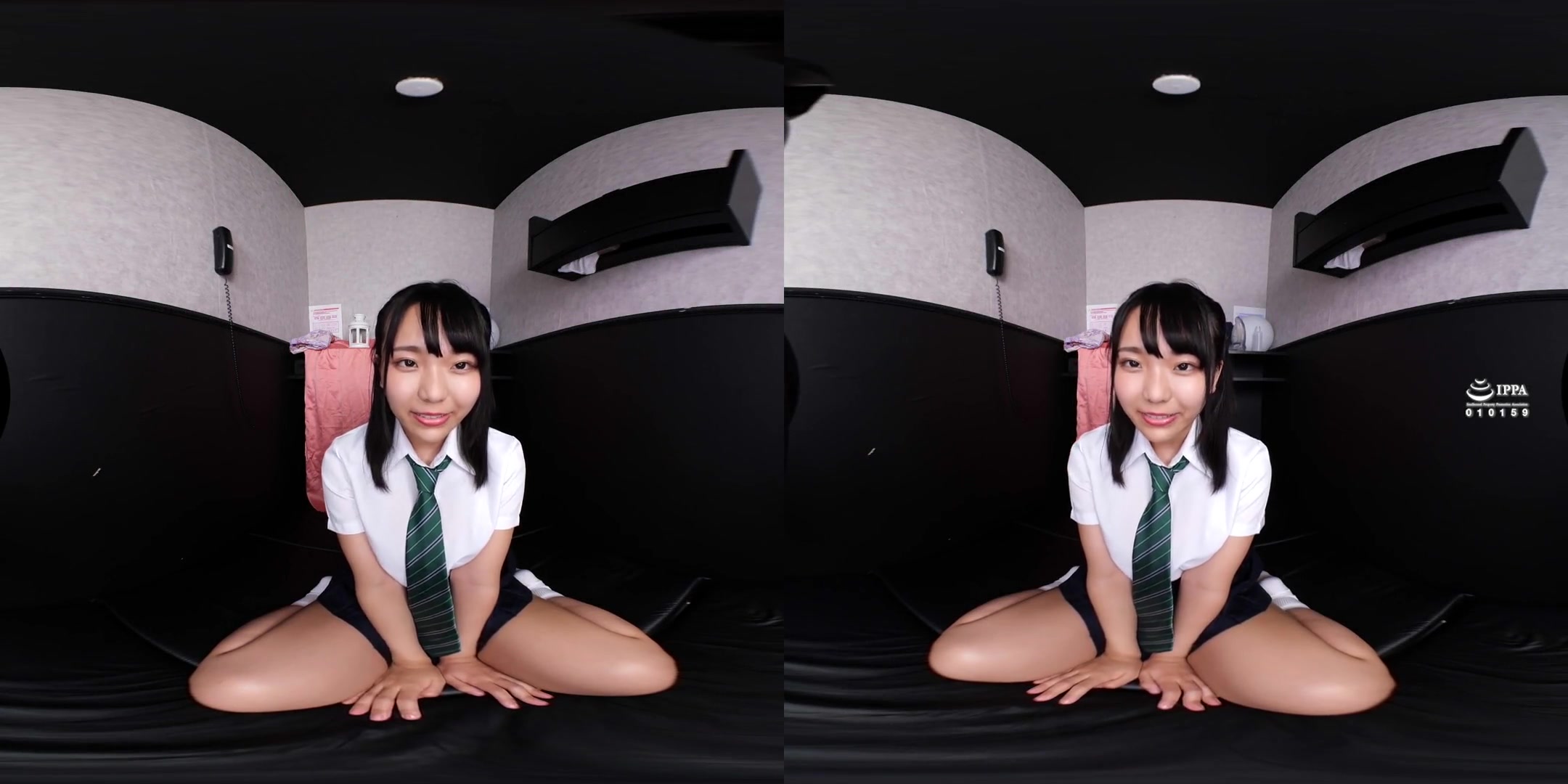 Beautiful Girl in a Uniform at a Masturbation Club in Tokyo; Big Tits Japanese Helping You Masturbate