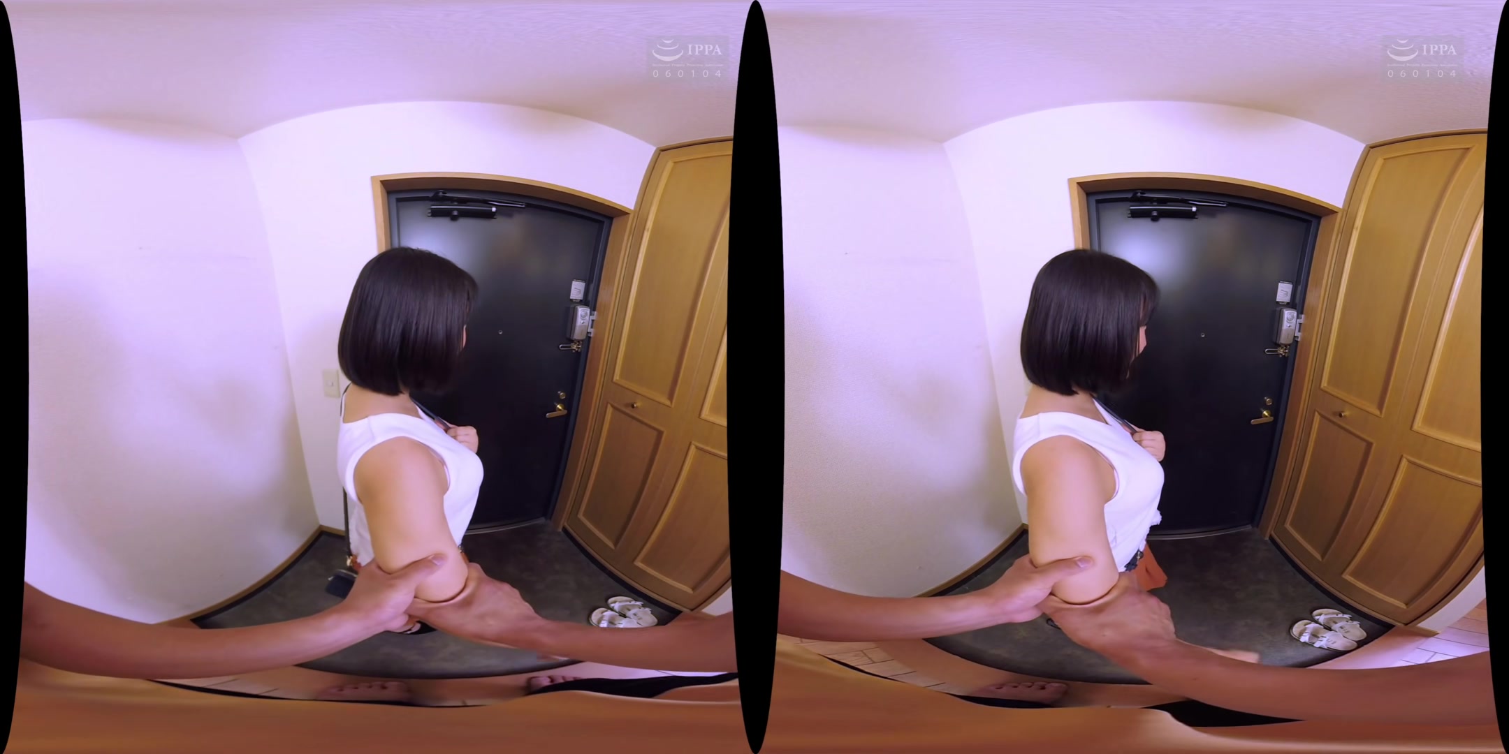 Arisa Umou - You Don't Want her to Go to Work! - BakunouVR