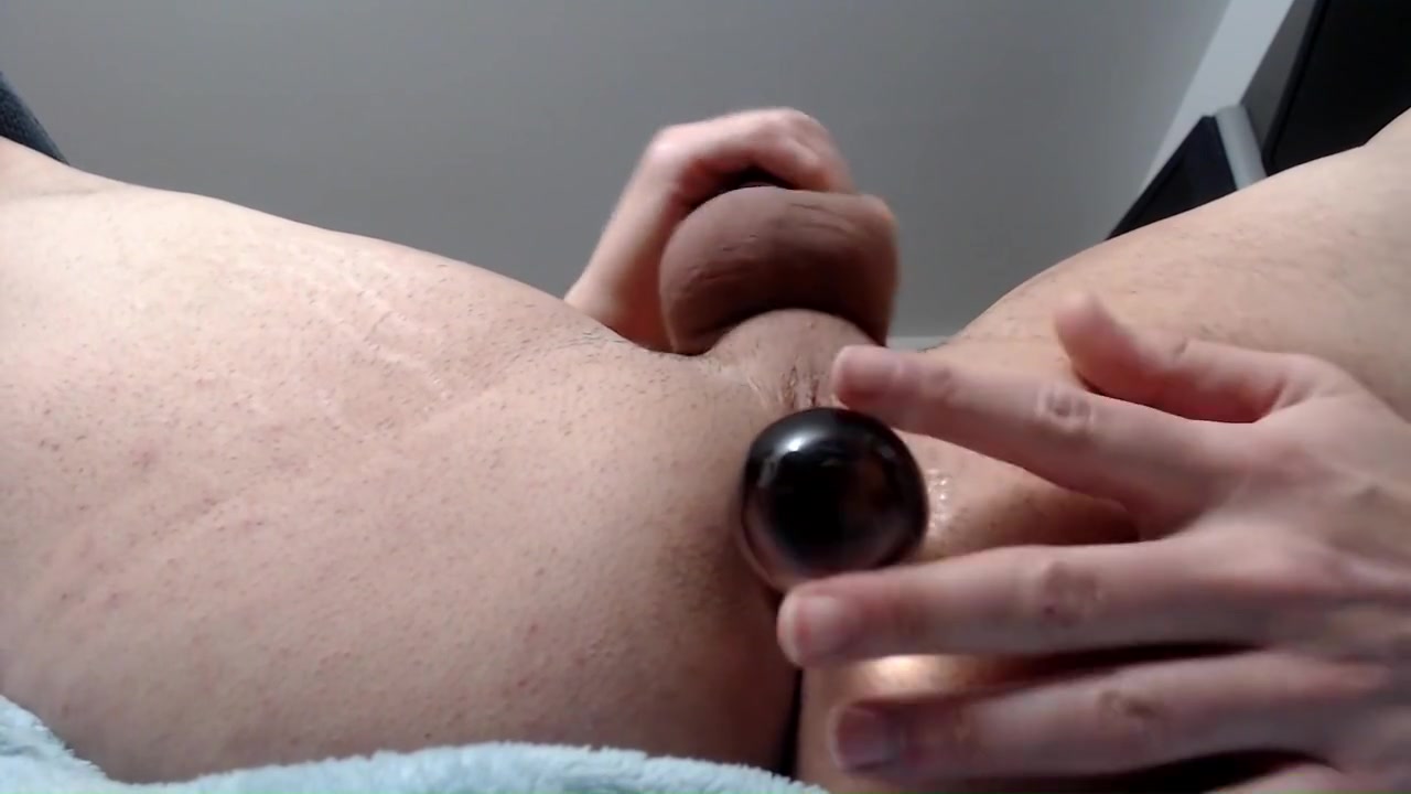 Gay Femboy Twink Anal Play And Hard Masturbation With Huge Cumshot With Anal Toys