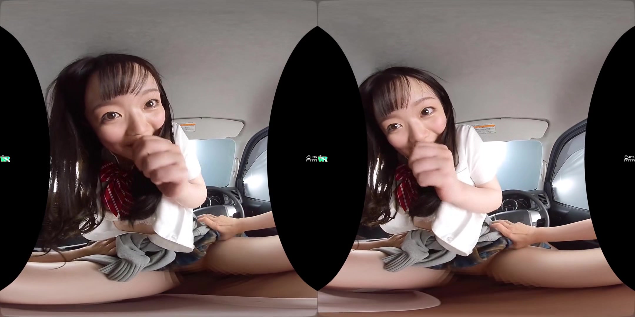 Riko Hashimoto - 8 Minutes Of Wild Car Sex In The Parking Lot Before My Parents Get Back