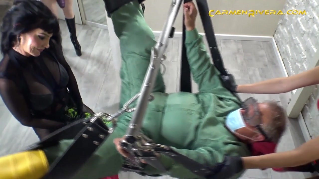 Carmen Rivera & Lady Black Diamond & Bizarrlady Alice & Frank The Butt in Bad Dragon Girls V. Covid-19: 2 - KINK