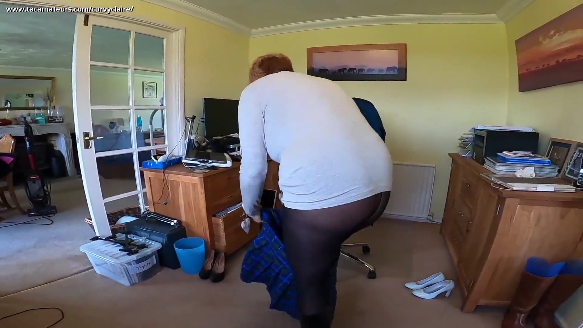 New Mini Skirt Try On Haul - Behind The Scenes Pt2 - CurvyClaire