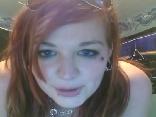 Wonderful pierced slut sucks cocks like a pro