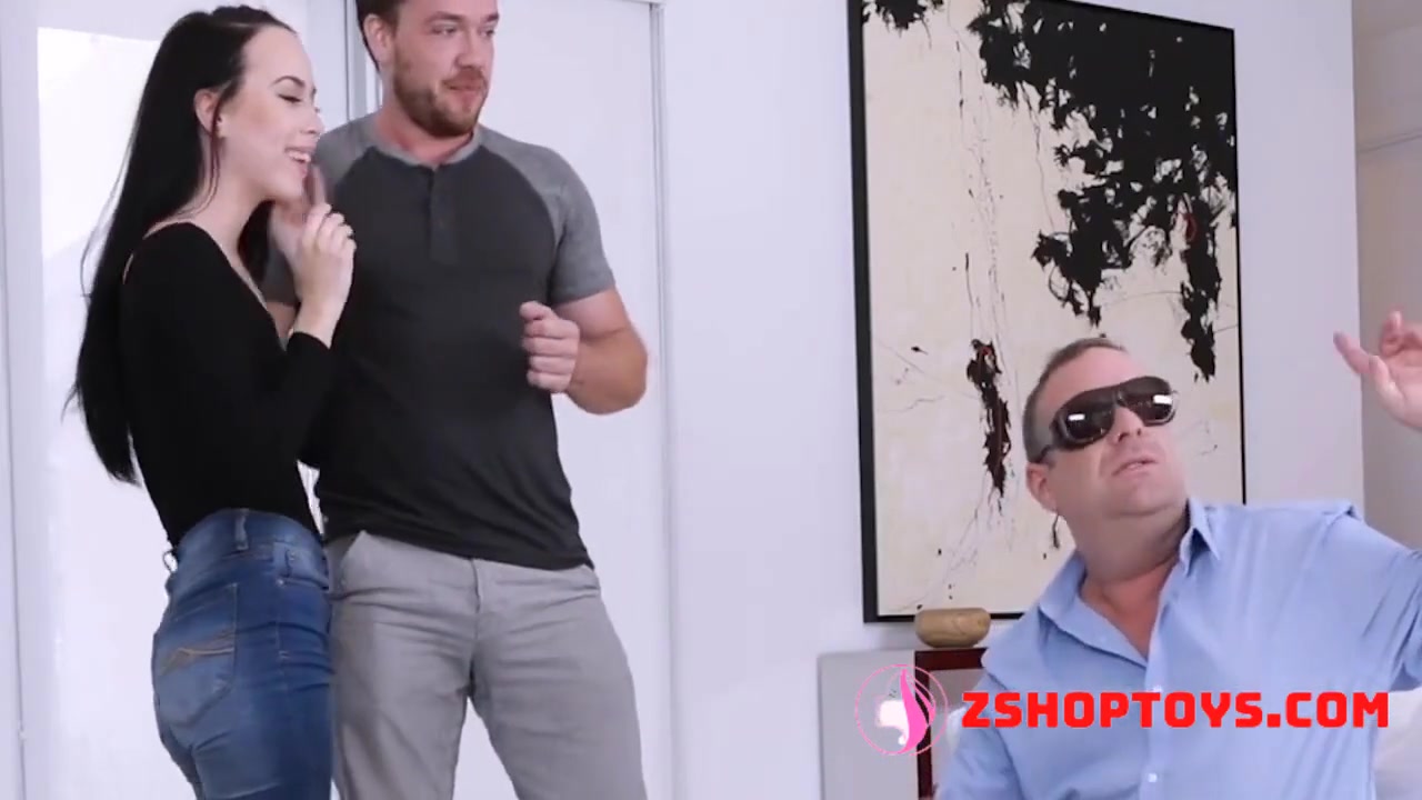 Stepsister Fucks Stepbrother Next To Blind Step dad