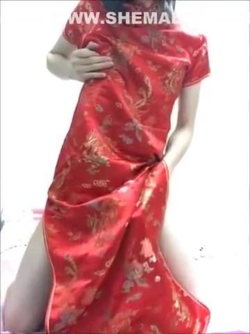 Japanese crossdresser new anal toy