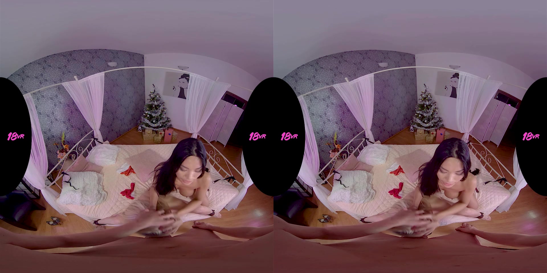 Polly Pons & Alexa Flexy in Christmas Bashing - 18VR