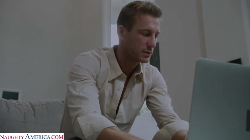Sexy blonde Kenzie Anne gets naughty and fucks a married man