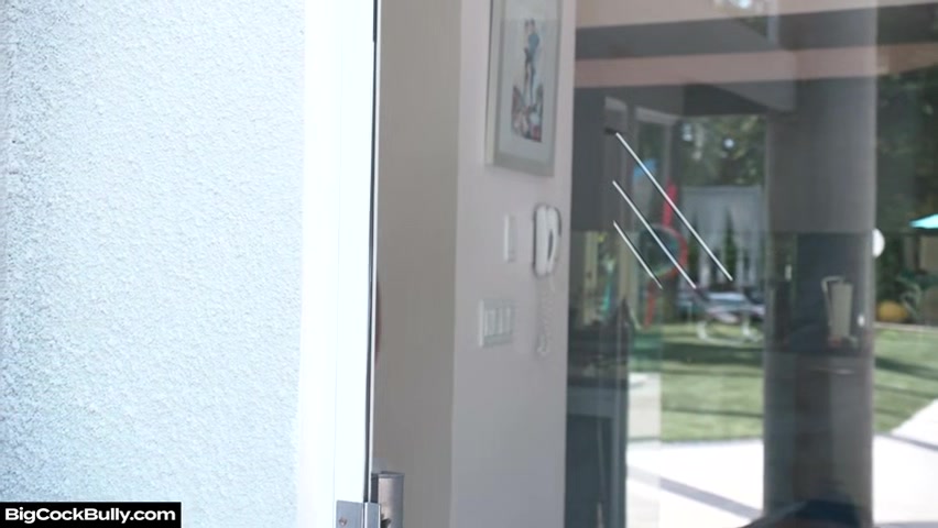 Busty MILF Linzee Ryder fucks son's bully and takes jizz down her throat