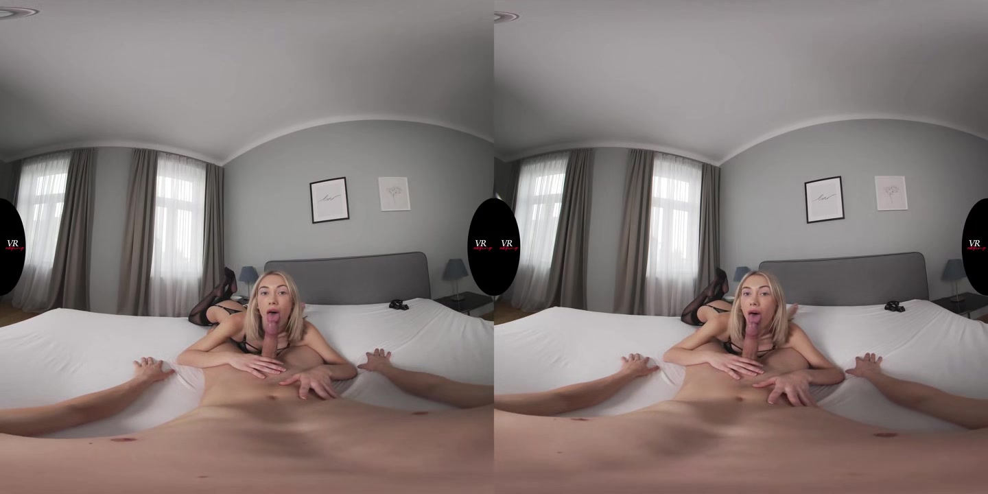 She Enjoys Your Pulsing Cock In Her Mouth - VRedging