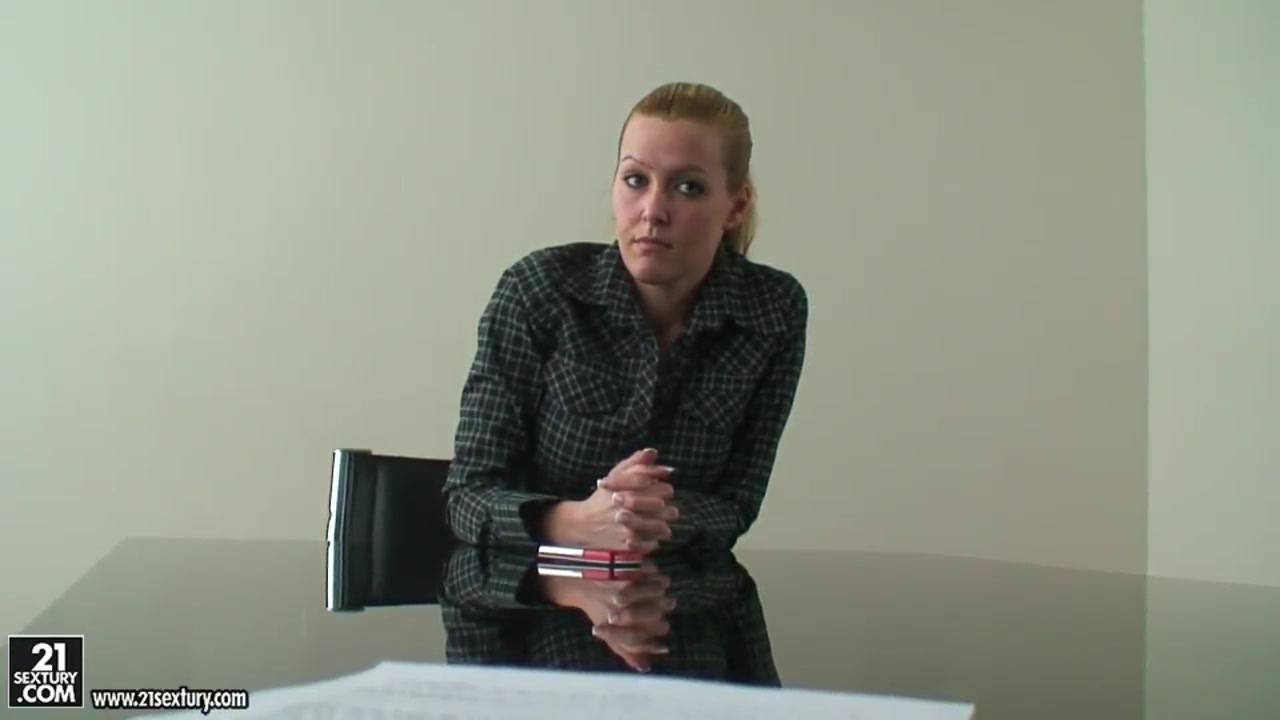 Amazing and talkative girl Sophie Moone is having an interview