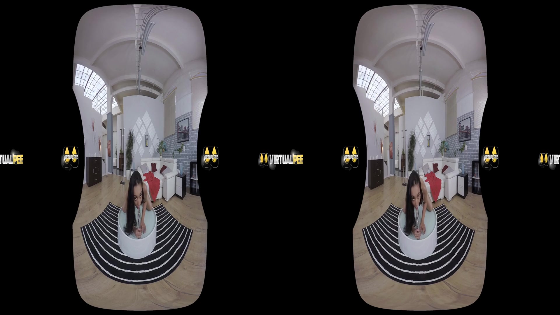 Amanda Estela in The Glass Dildo - VirtualPee
