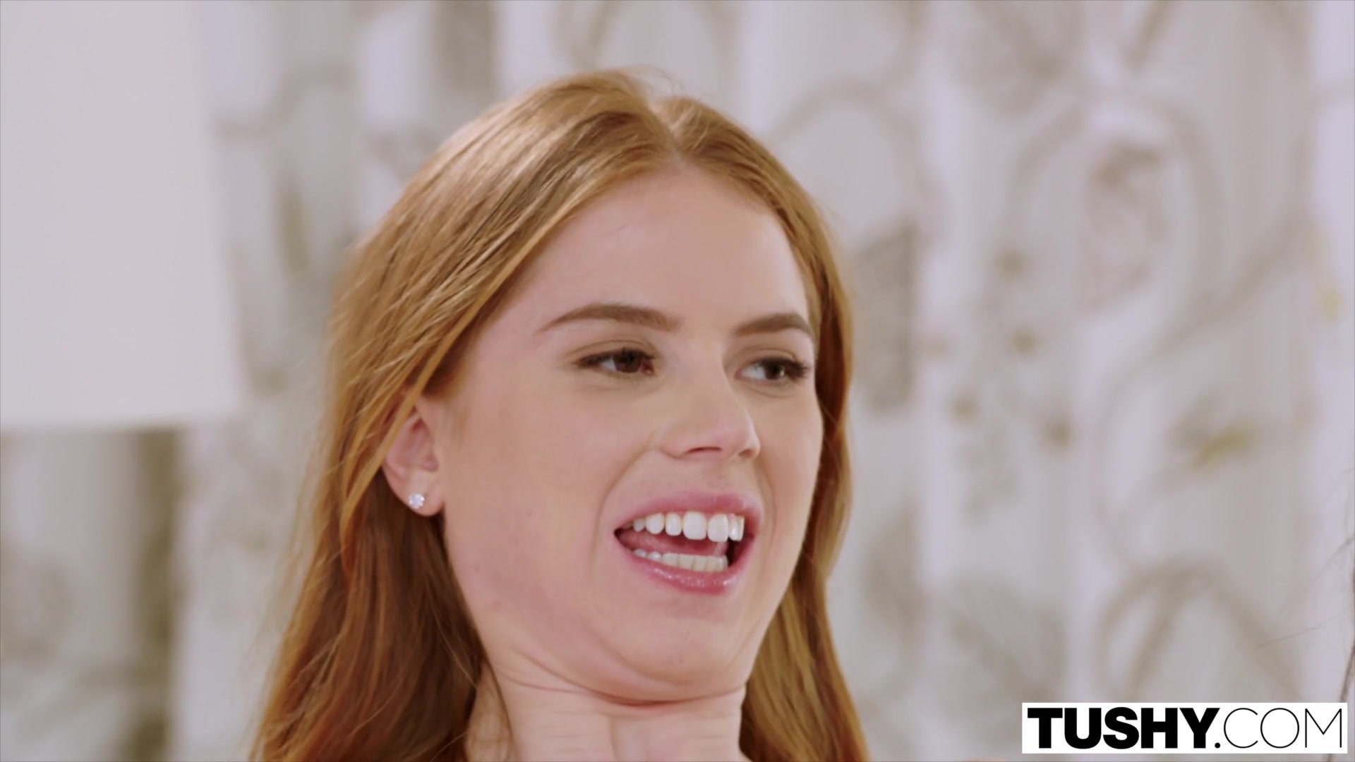 TUSHY Hot Hotel Maid Gets Ass Dominated By A Power Couple