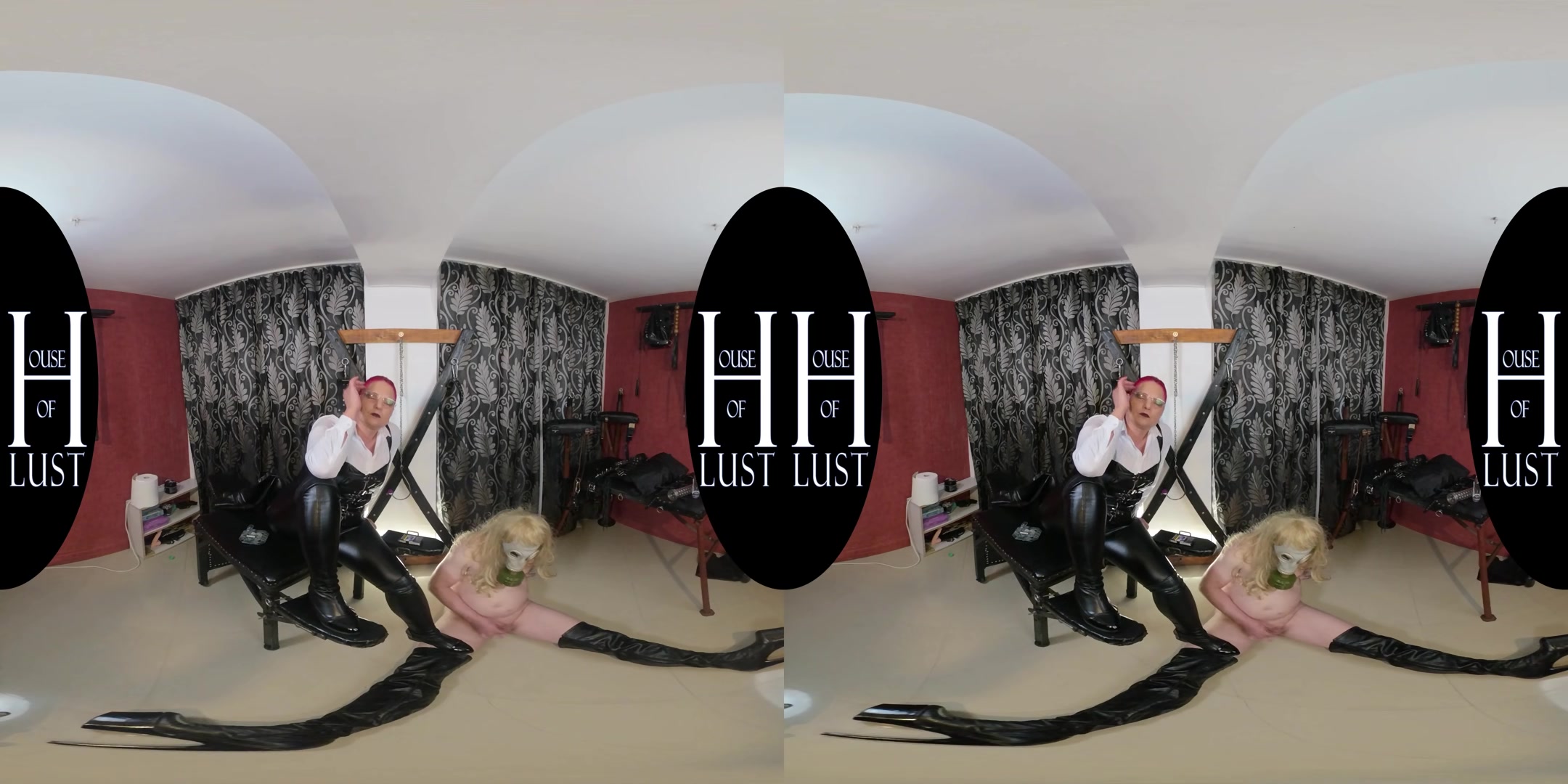 Goddess Andreea - Don't Sniff My Leather! - VRVids