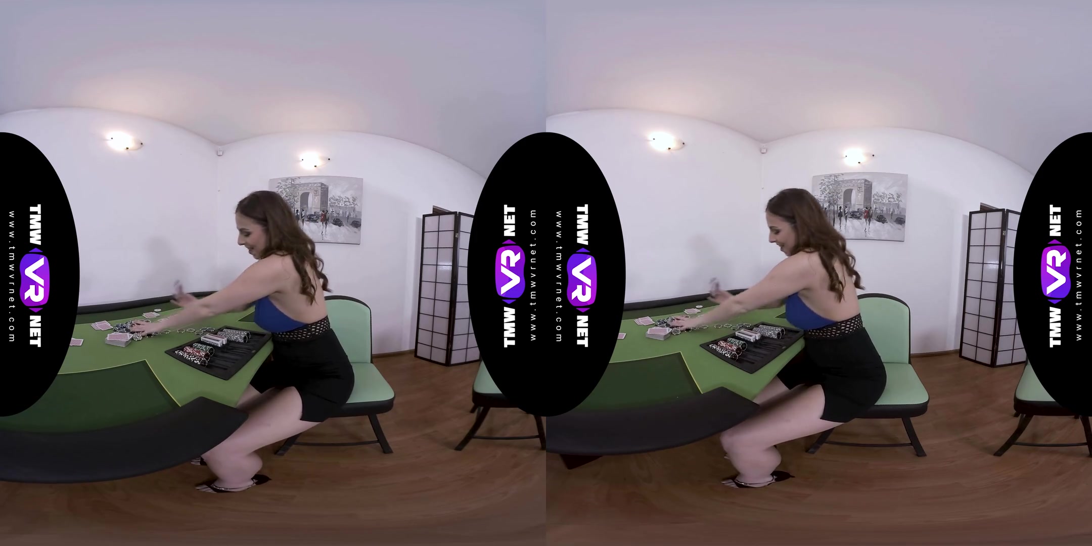 Antonia Sainz in Busty Poker Dealer Shows All Her Tricks - TmwVRNet
