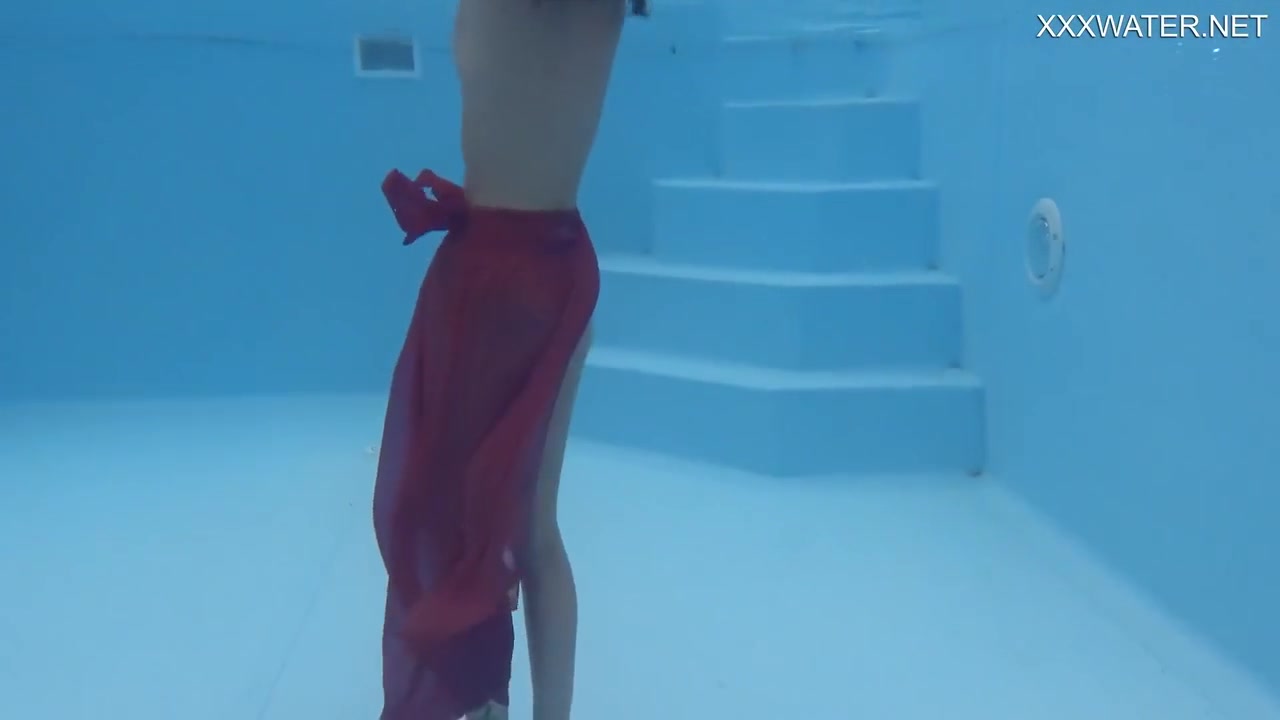 Hermione Ganger - Tiny Skinny Pornstar In The Pool