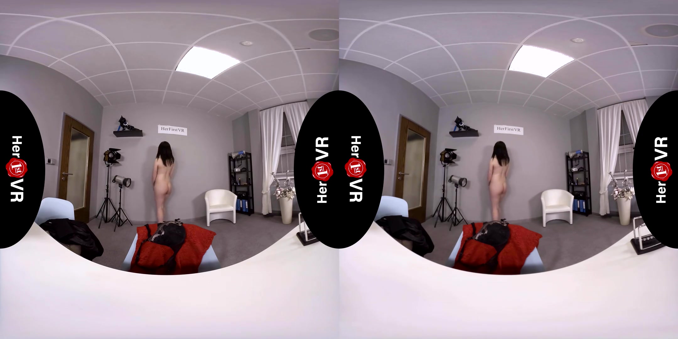 Lena King - First VR Casting - SexLikeReal