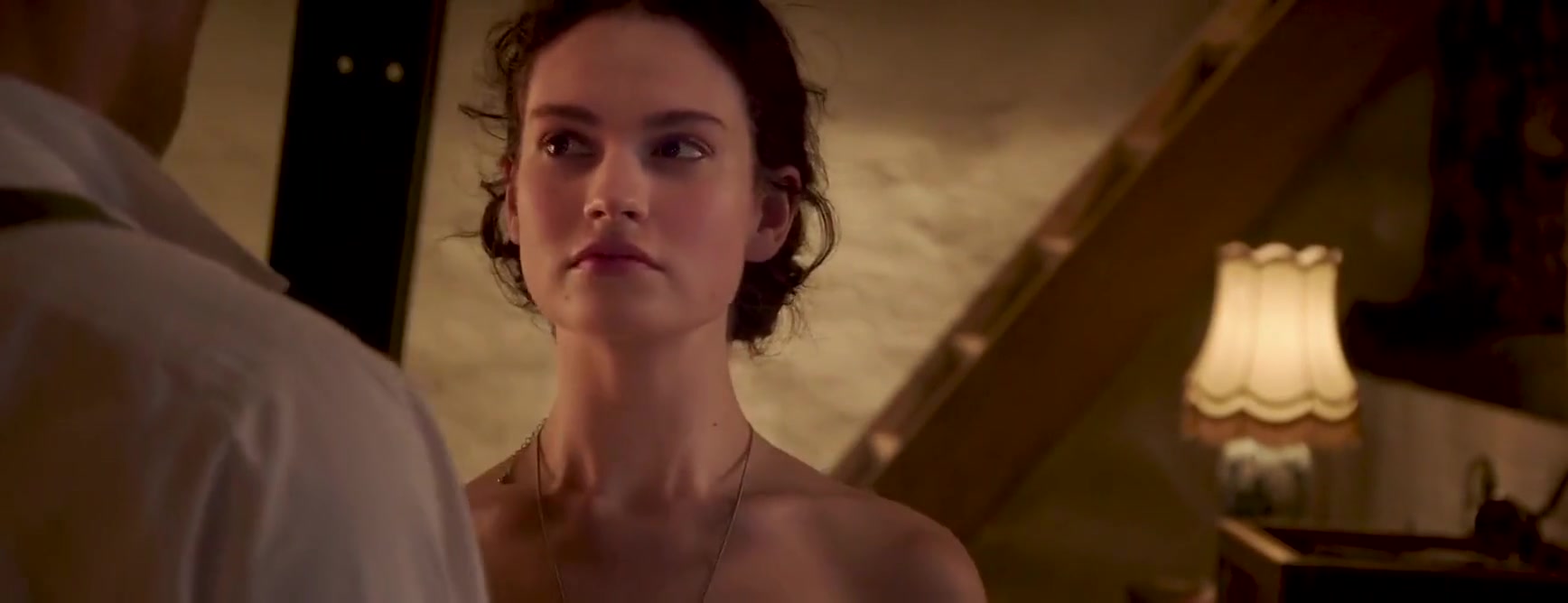 Lily James - Nude - The Exception 2016