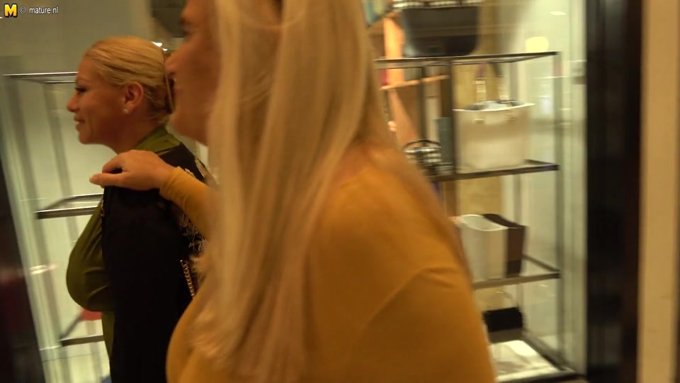 Two Big Breasted Mature Ladies Shopping For Toys - MatureNL
