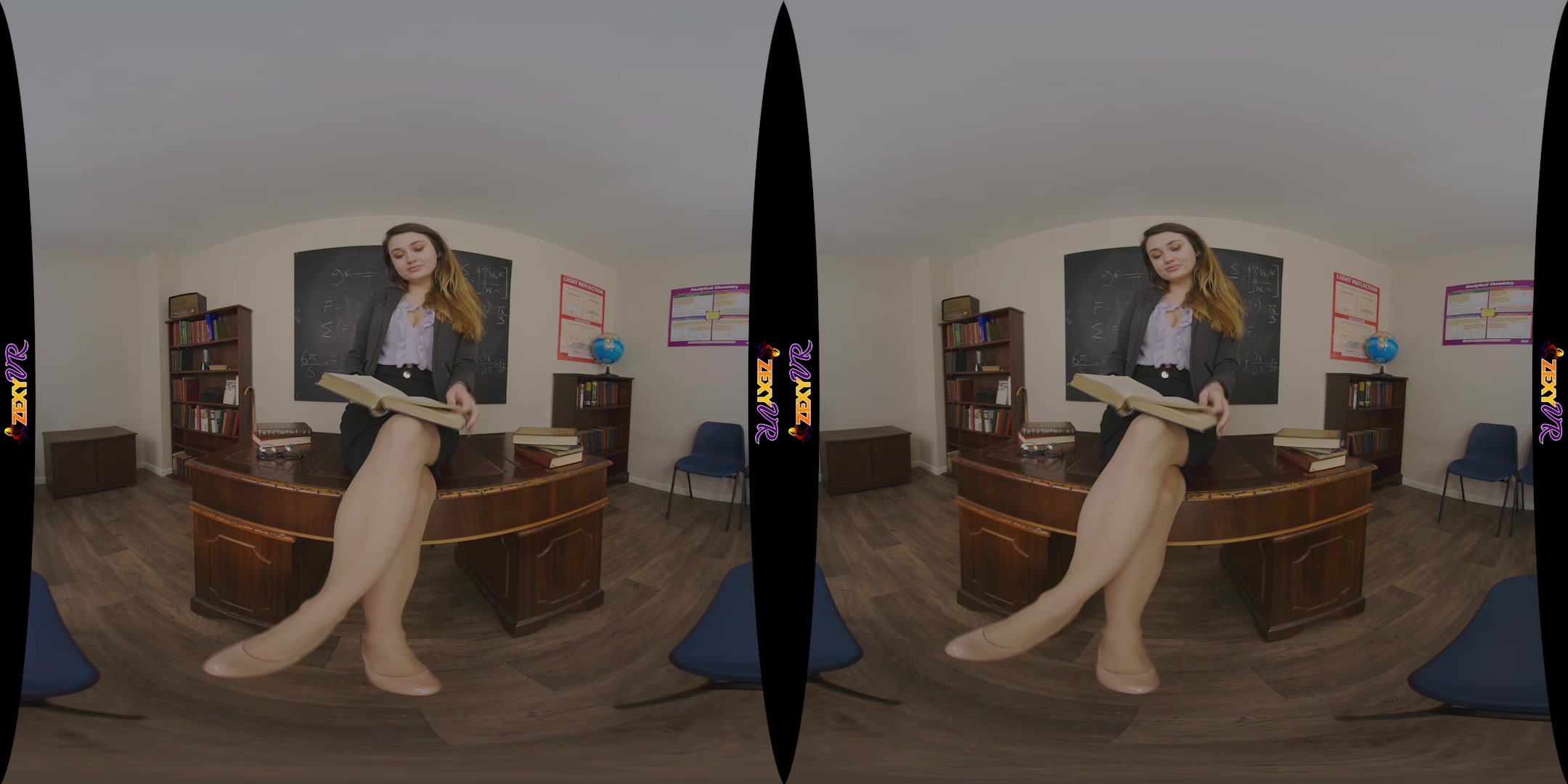 Classroom Nude featuring Gabriella - ZexyVR