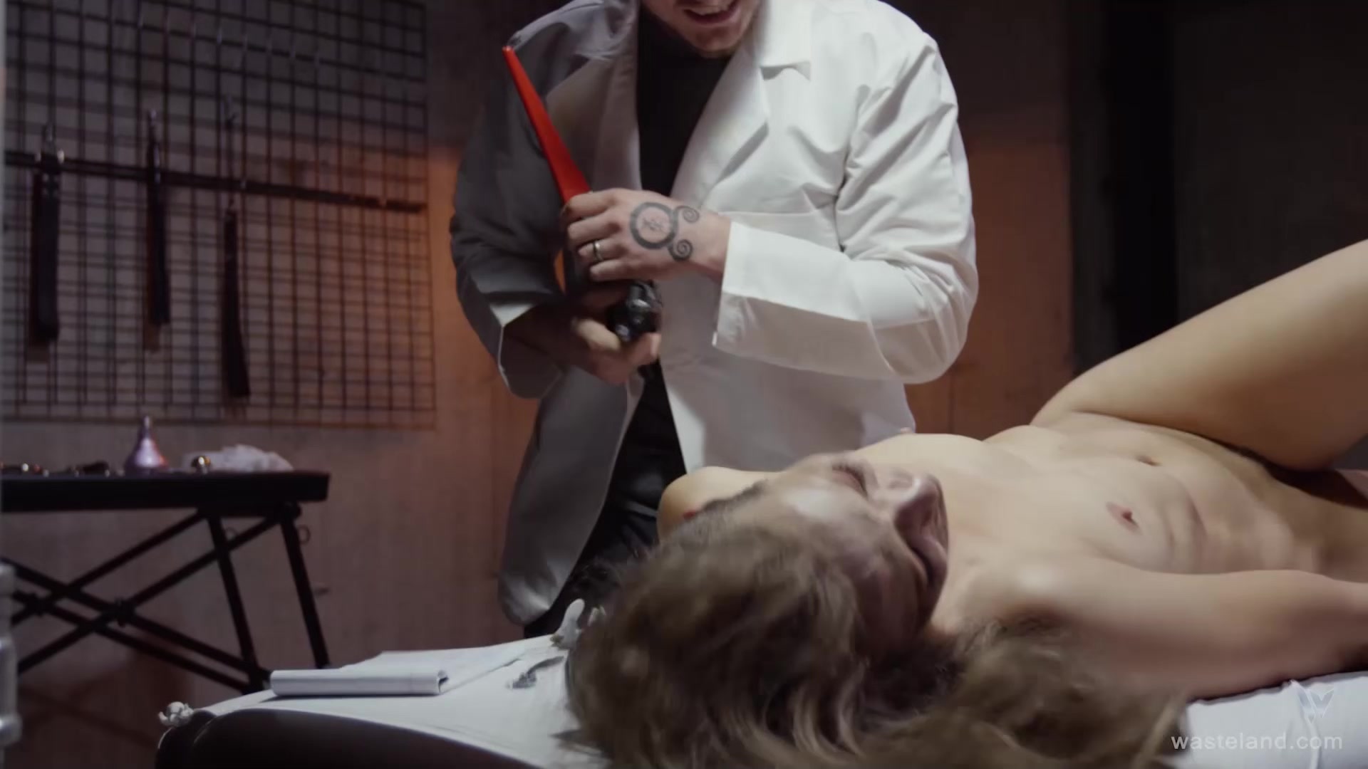 Sexy Blonde Submissive Is Dominated For An Experiment By Crazed Scientist