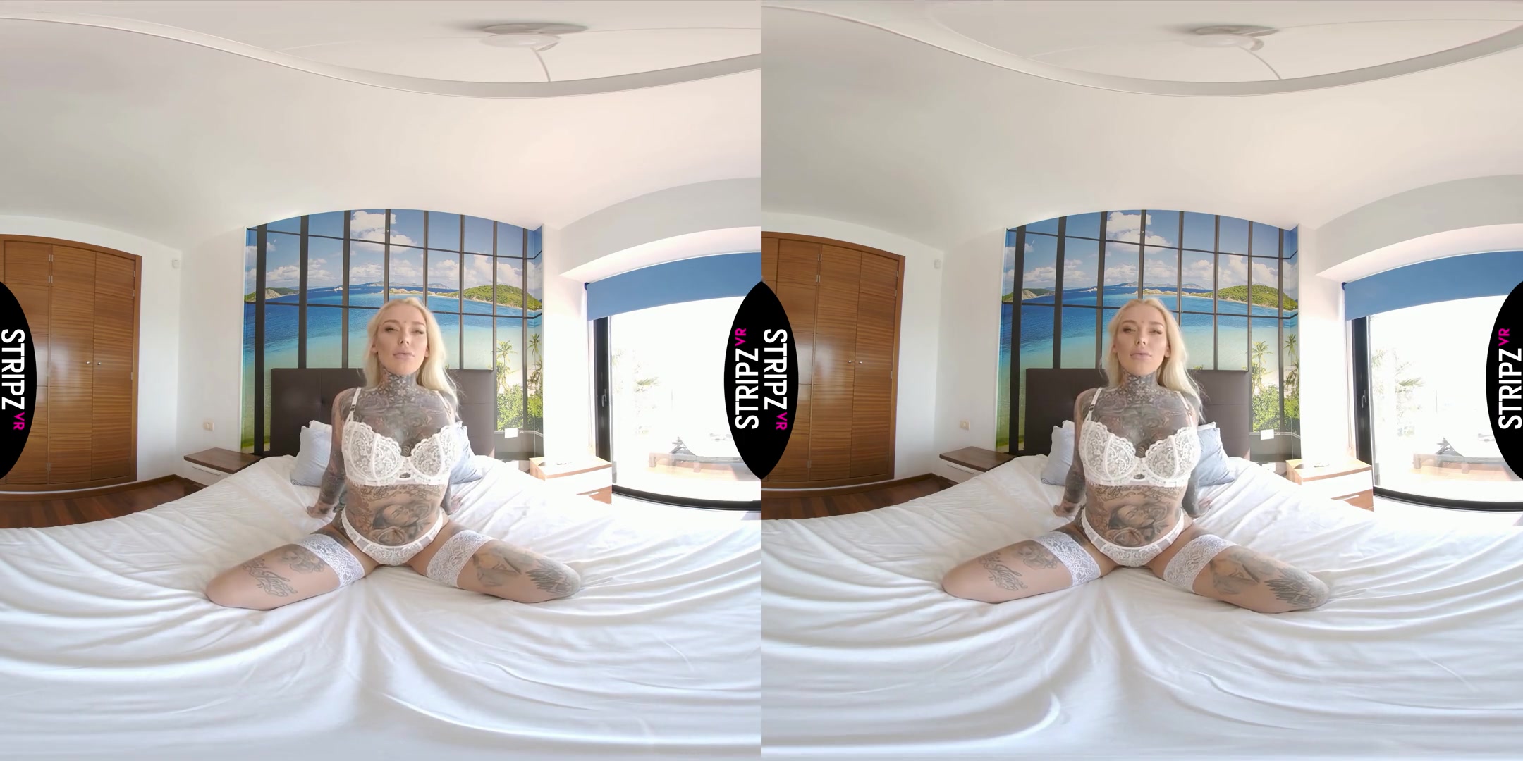 Sex Kitten - Tattooed Alt-Girl Solo Striptease - SexLikeReal