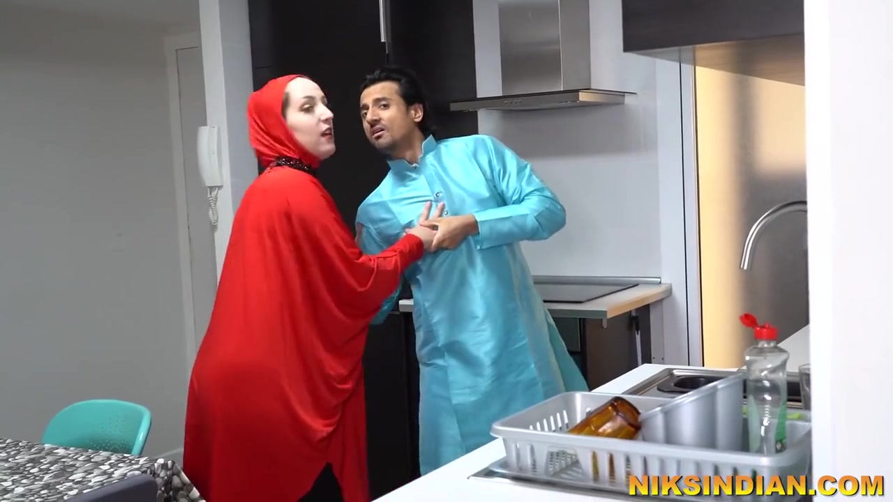 Hijabi Muslim Wife Of An Old Man Gets Fucked By Another Man