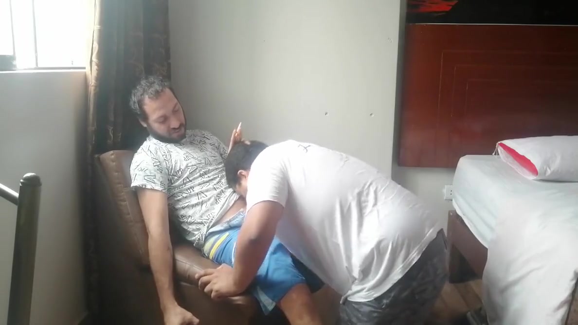 Getting A Visit From A Young Bear Who Wants My Cock