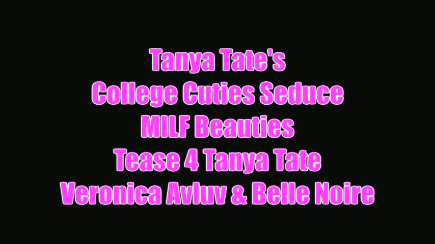 Belle Noire Veronica Avluv Tanya Tate 3 Way Tease - Sex Movies Featuring Tanya Tate
