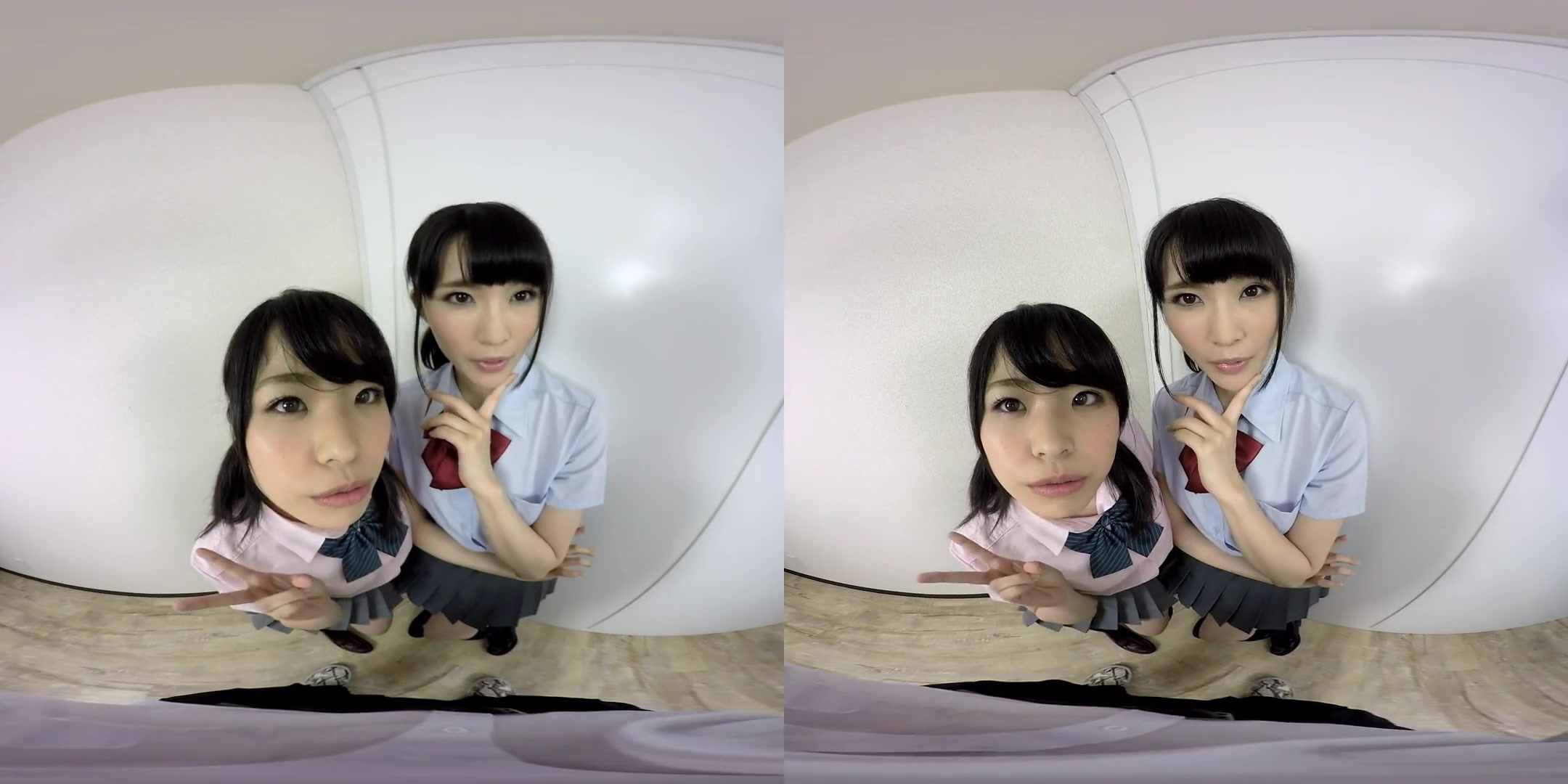Misato Nonomiya & Mayu Kuyano in Misato Nonomiya, Mayu Koyano Big Butt Secret Threesome - MiluVR