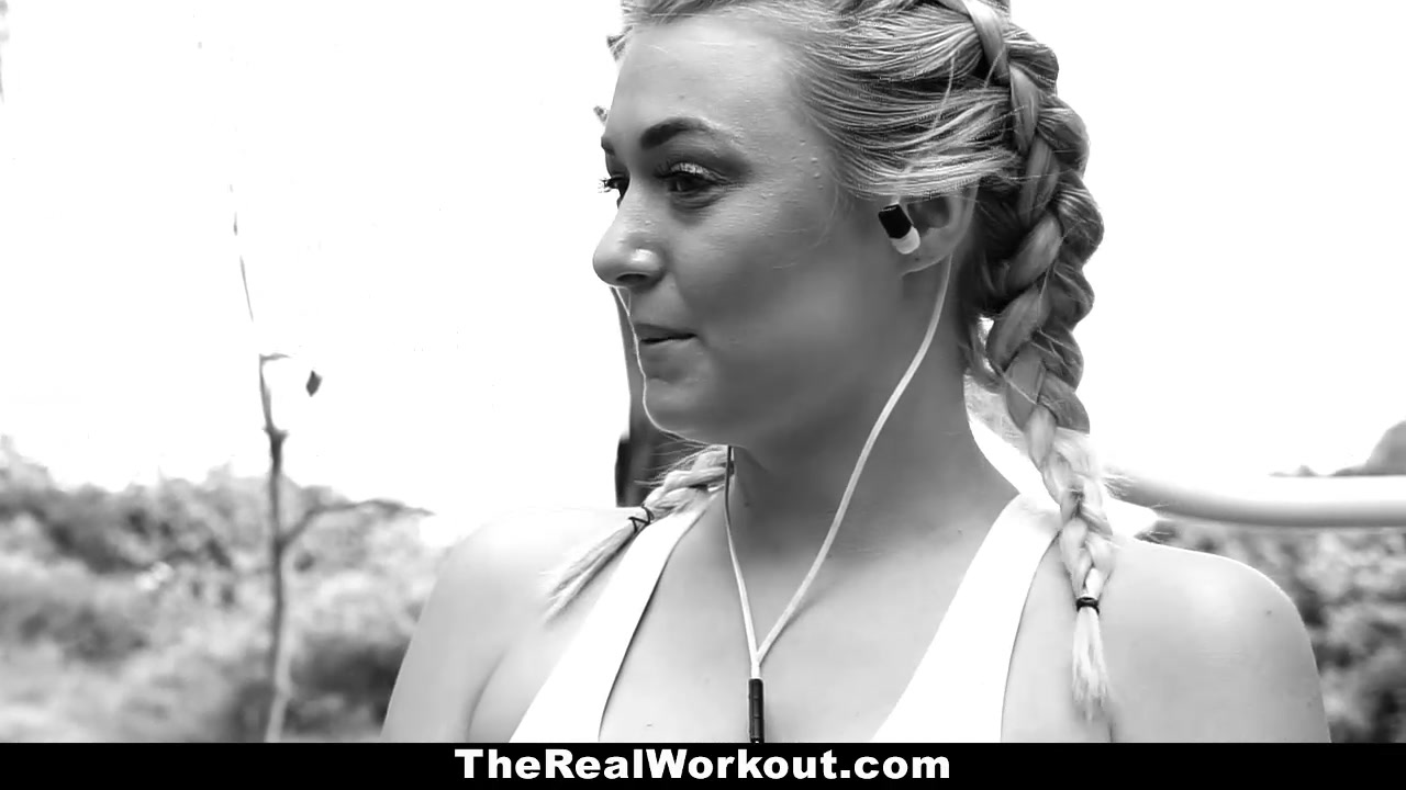 TheRealWorkout - Fitness Vlogger Fucked By Camera Crew