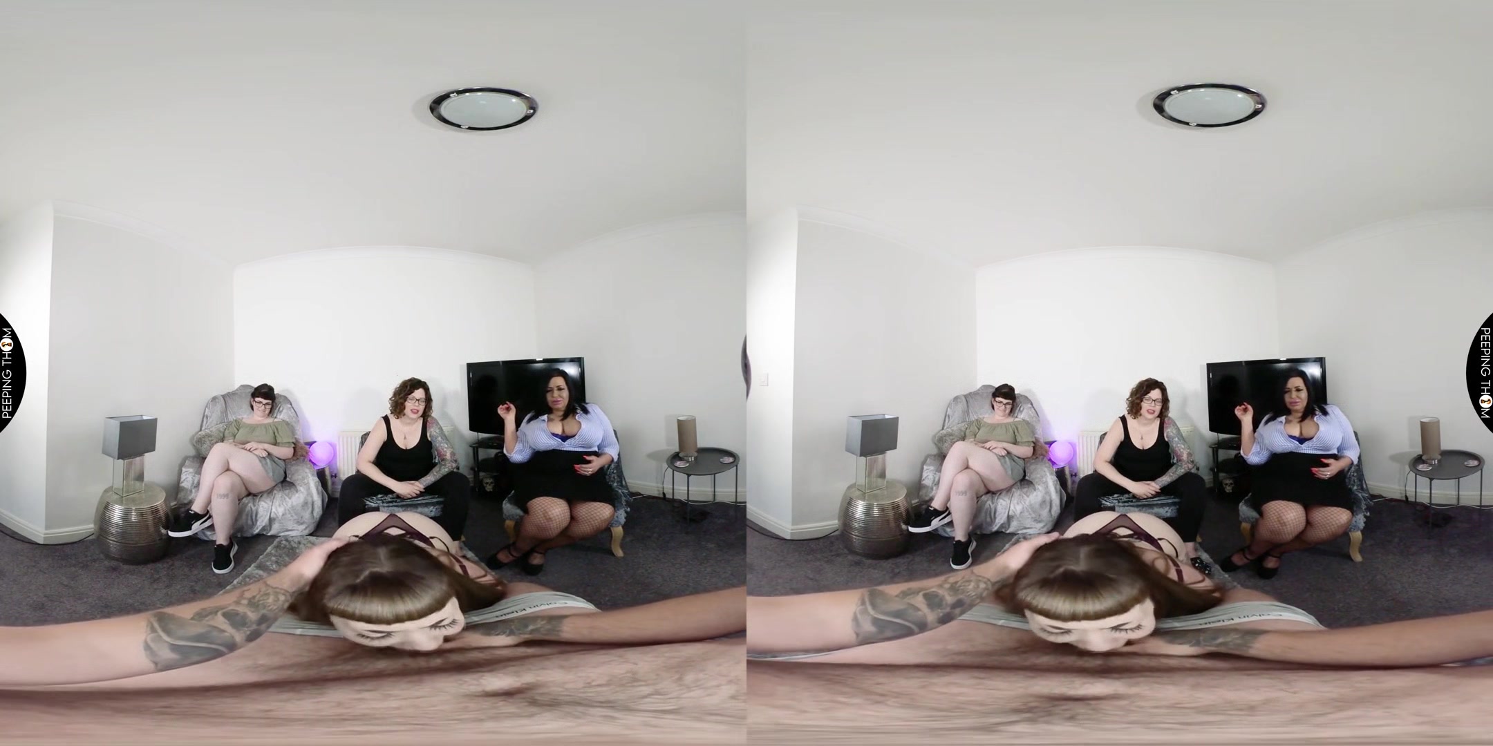 Blowjob Party; Four MILFS Take Turns with Your Dick