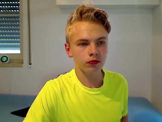 Blond Twink Yellow Shirt Boys Porn