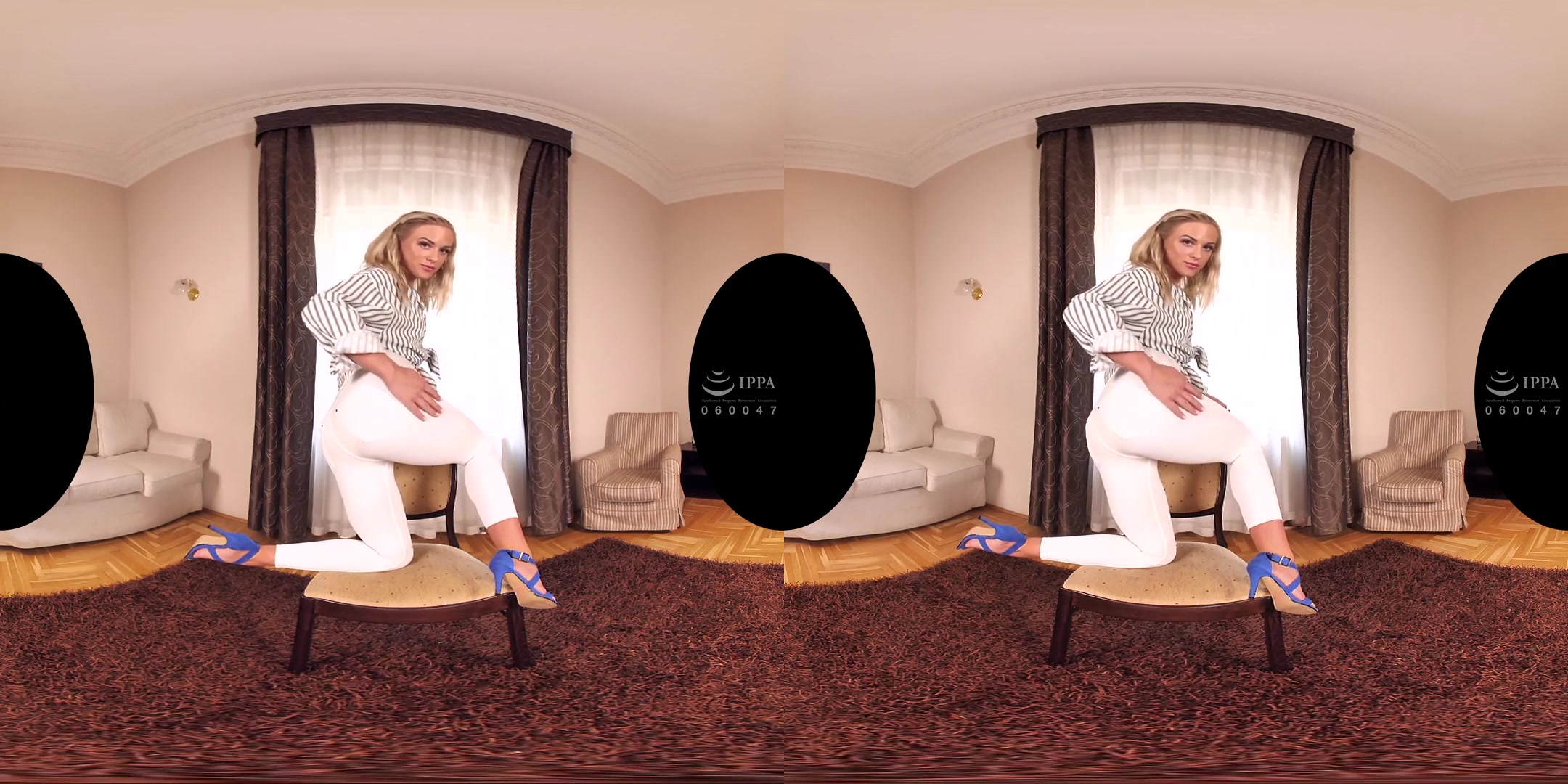 Vinna Reed in Vinna Introducing Blonde European Girl to Japanese Dick 1 - ChinChinVR