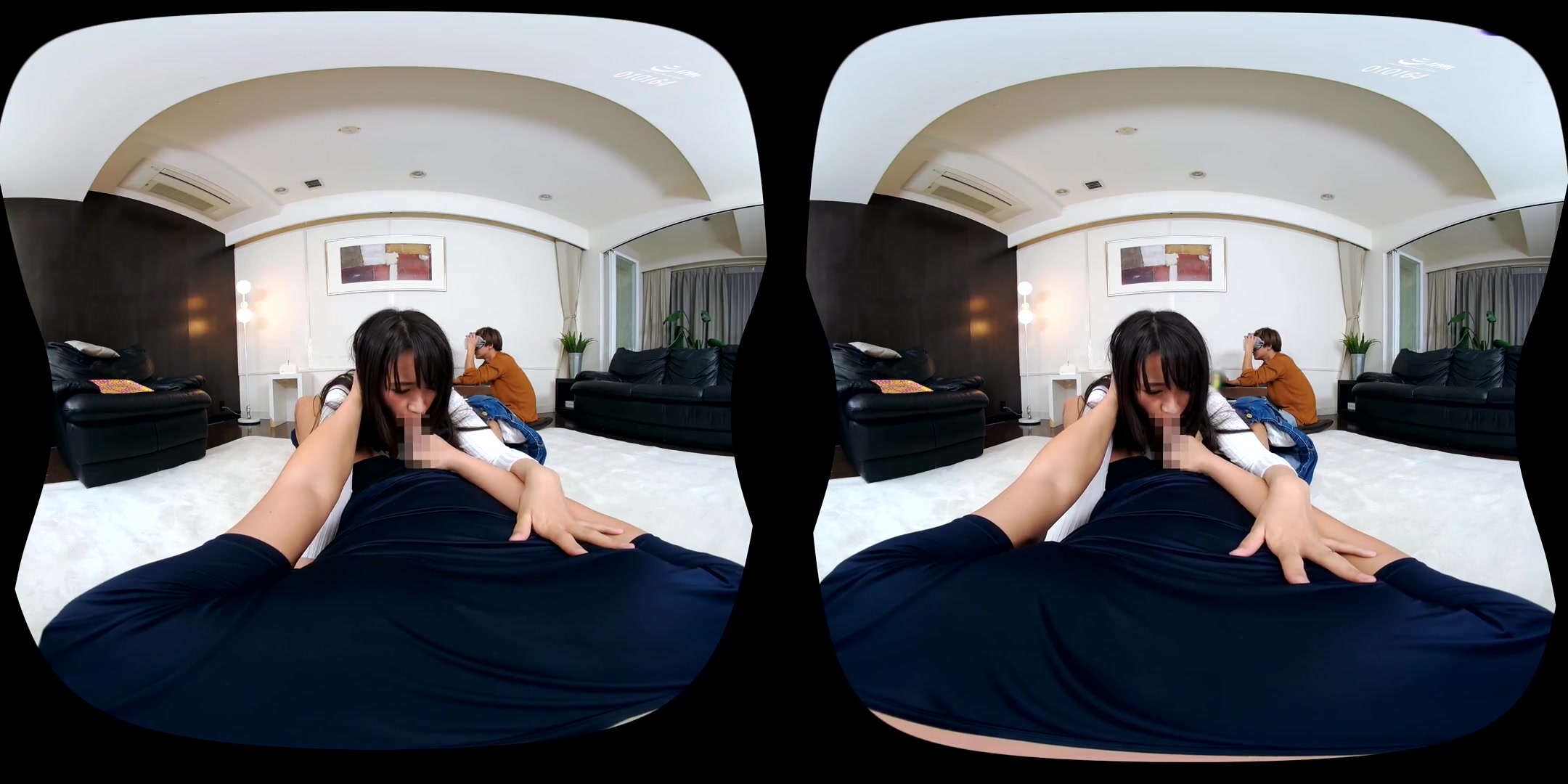 Kyoko Maki Step mom Has Secret Sex While Step son Watches VR 1 - SexLikeReal