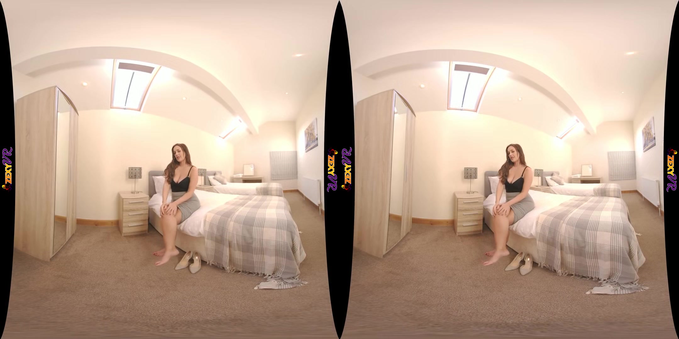 Cum Inside - Big Tits Babe Teasing in the Bedroom