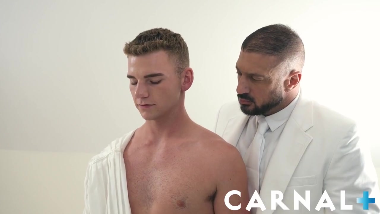 Jack Waters And Marco Napoli - Beautiful Twink Barebacked By Suited Dilfs