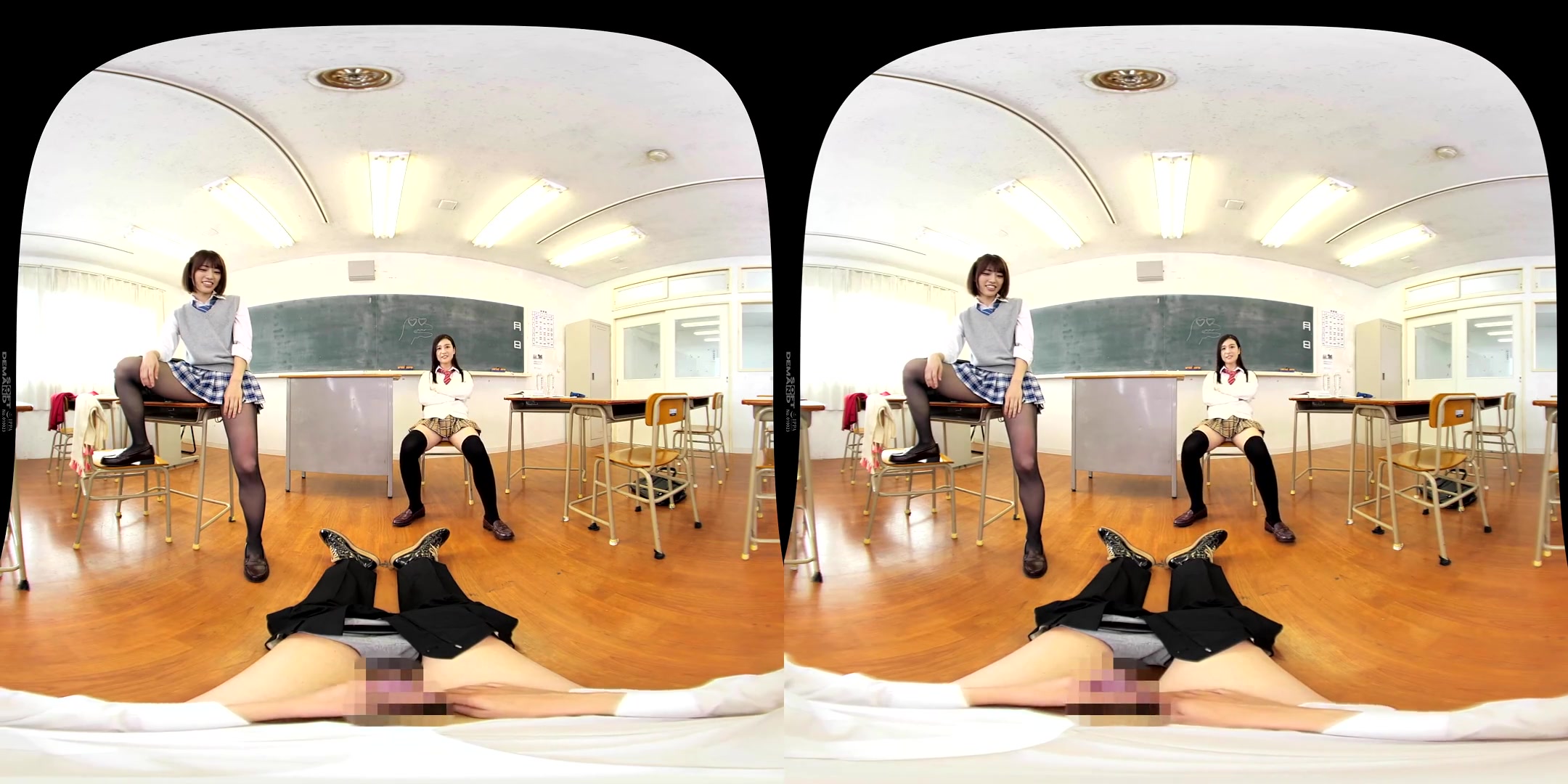 VR For Masochistic Viewers who want to be by Beautiful Women 1 - Asian Uniform
