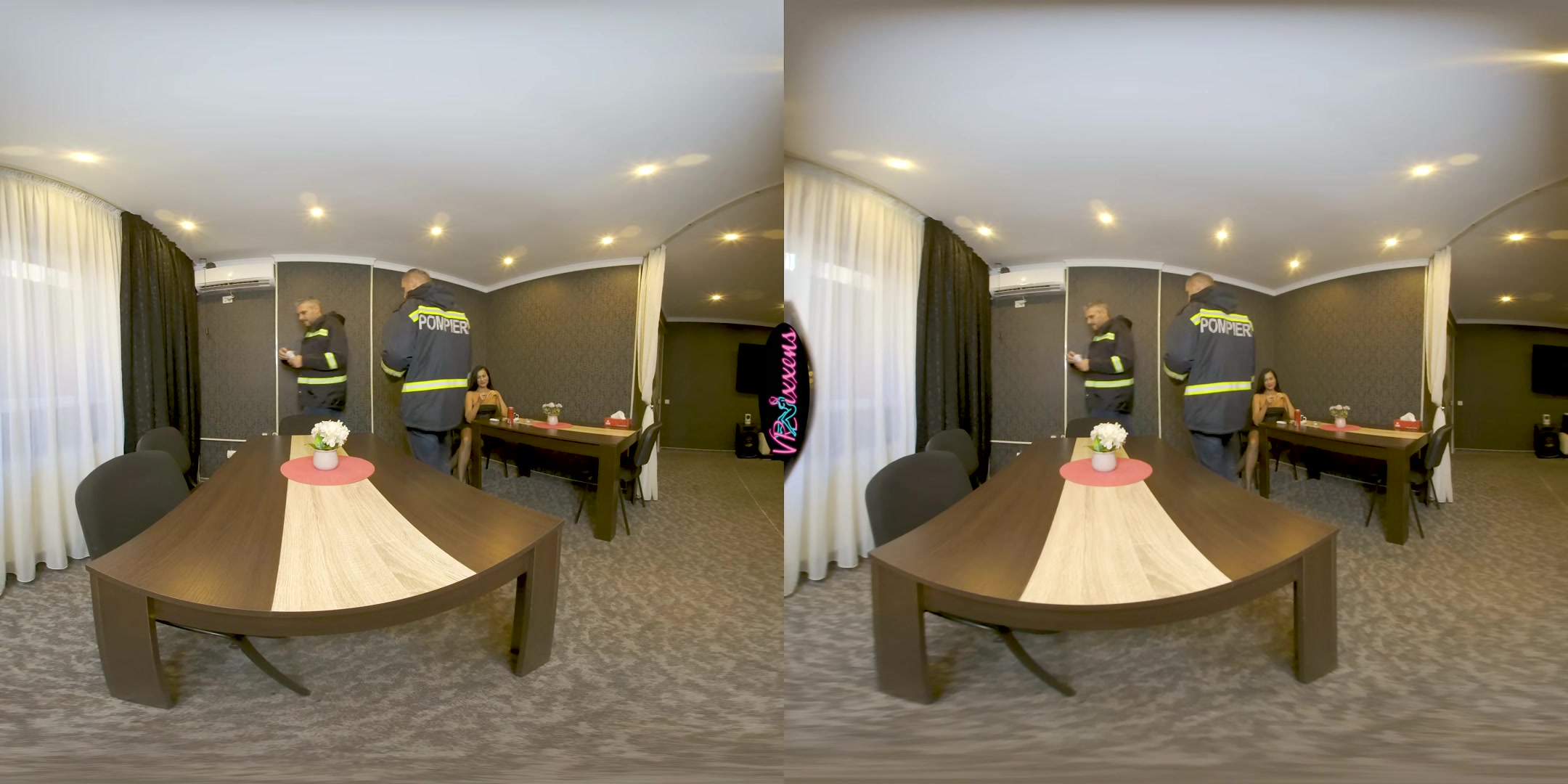 Milf On Fire & Two Firemen - VRixxens