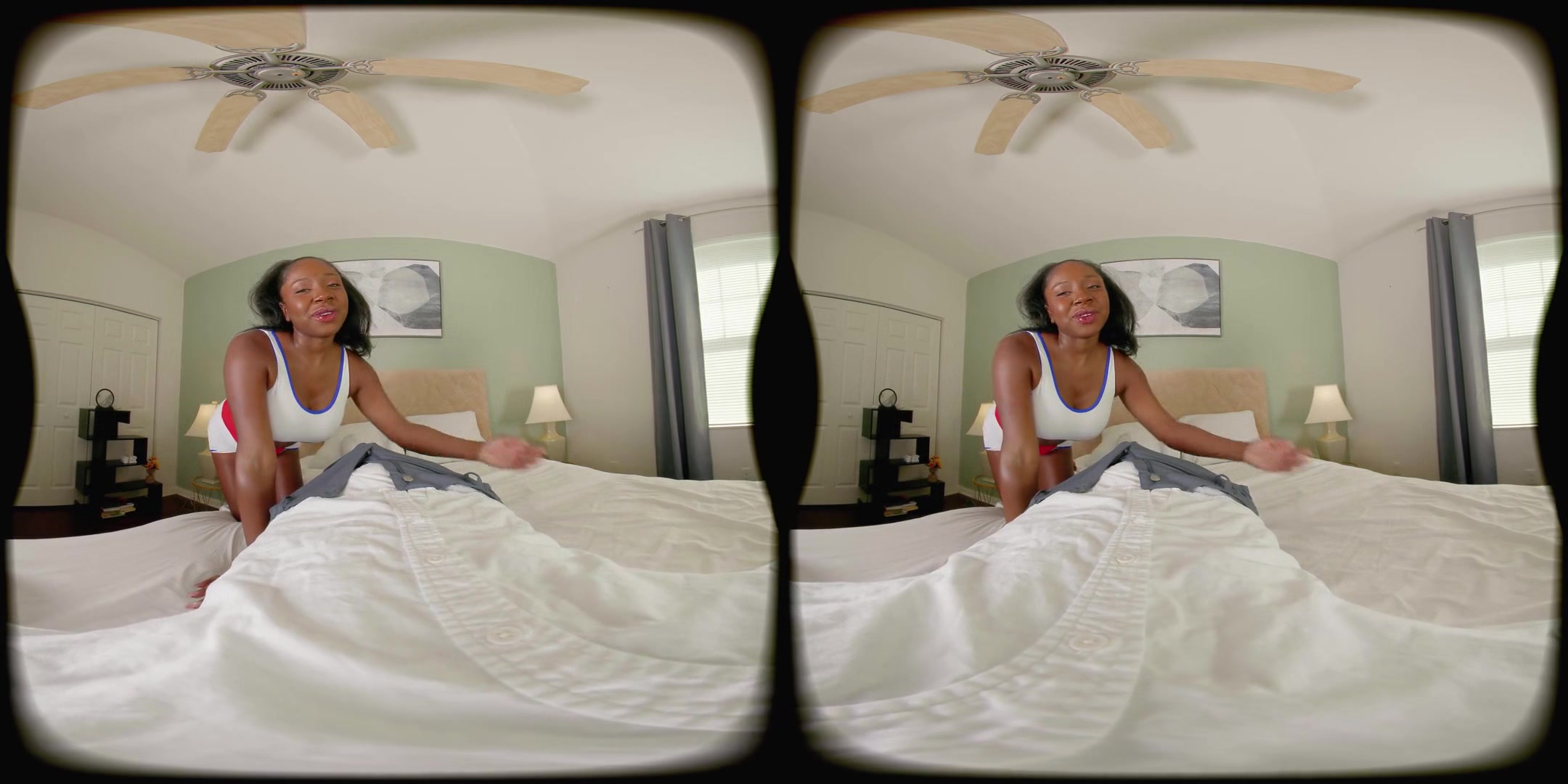Black Girlfriend Wants A Workout